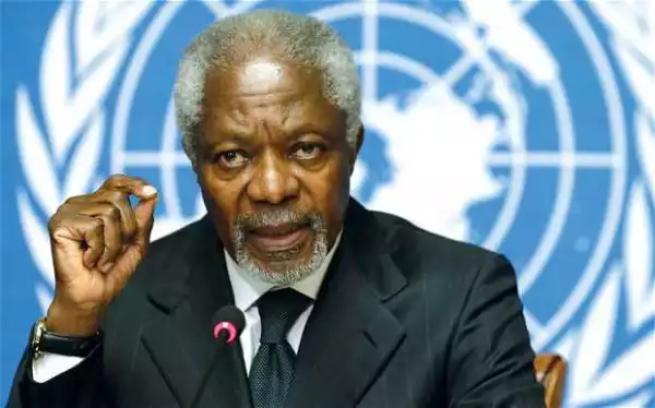 Former UN Secretary General-Kofi Annan Says Fidel Castro Was ‘One of Latin America’s Most Remarkable Leaders’ As He Mourns Him